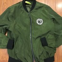 Áo bomber xanh