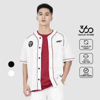 Áo bóng chày cộc tay chất liệu thun lưới unisex áo jersey thể thao form oversized - SHNTK416