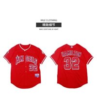 áo bóng chày đỏ siêu ngầu