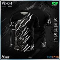 Áo Bóng Đá AMAC Venom Màu Đen