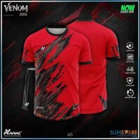 Áo Bóng Đá AMAC Venom Màu Đỏ