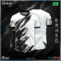 Áo Bóng Đá AMAC Venom Màu Trắng Đen