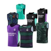 Áo Bóng Đá Ba Lỗ Thể Thao Thái Lan Thêu Họa Tiết 01 24RM plus size Nhanh Khô