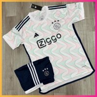 Áo Bóng Đá CLB Ajax Amsterdam Sân Khách 23/24 - Chuẩn Mẫu Thi Đấu - Vải Polyester Gai Thái T