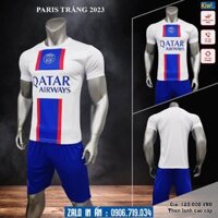 Áo Bóng Đá CLB PSG 2023 Màu Trắng Sân Khách Độc Đáo