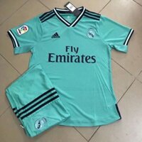 Áo Bóng Đá clb Real Madrid xanh