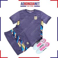 Áo Bóng Đá, Đồ Đá Banh Đội Tuyển Anh Euro Mùa Giải 2024 Chất Liệu Mè Caro Thấm Hút Mồ Hôi