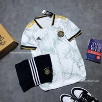 Áo Bóng Đá Đội Tuyển Đức 2023 Áo Trắng loang Quần Đen - Mẫu Chính Thức WC - Áo Tuyển Đức 2023