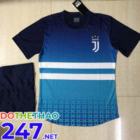 Áo bóng đá đội tuyển Juventus màu xanh mới nhất 2018-2019