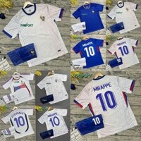 Áo bóng đá Đội Tuyển Pháp EURO 2024  - Vải Gai Thái Chuẩn thi đấu