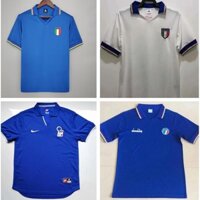 Áo Bóng Đá Đội Tuyển Ý 1982 1990 1994 1996 1998 maillot de Phong Cách retro