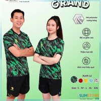 Áo Bóng Đá Không Logo Grand Xanh Lá - Áo Thể Thao Cao Cấp