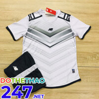 Áo bóng đá KLG T90 mã KLG-147 màu trắng mới nhất 2019-2020
