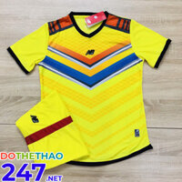 Áo bóng đá KLG T90 mã KLG-152 màu vàng mới nhất 2019-2020