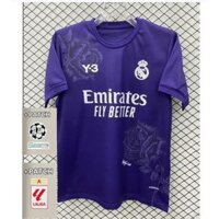 Áo bóng đá nam màu tím Royal Madrid Y-3