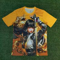Áo bóng đá Nhật Bản NARUTO Edition Áo bóng đá màu vàng