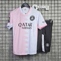 Áo Bóng Đá PSG Trắng Hồng 24/25