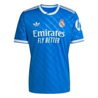 ÁO BÓNG ĐÁ REAL MADRID 2025/26 THỨ BA CHÍNH HÃNG FAN JV5845