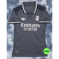 Áo Bóng Đá Real Madrid áo đấu thứ 3 player mùa giải 2024-2025 hàng Thailand chuẩn thi đấu