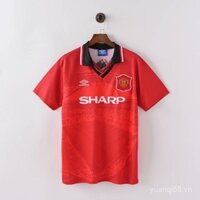 Áo bóng đá retro Manchester United 9496, áo bóng đá ngắn tay chất lượng cao AAA+ S5FO