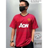 Áo Bóng Đá Retro Manchester United 2012 - Sân Nhà bản cao cấp vải Cotton Polyester