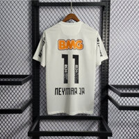 Áo Bóng Đá Retro Santos 2011 - Sân Nhà In Tên Neymar Số 10 bản cao cấp vải Cotton Polyester