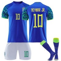 Áo bóng đá sân khách Brazil 2022 số Bộ áo bóng đá 10 Jersey