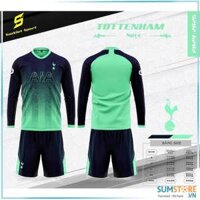 Áo Bóng Đá Tottenham Ngọc Dài Tay Sv