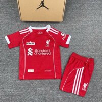 ÁO BÓNG ĐÁ TRẺ EM LIVERPOOL SÂN NHÀ 25/26 HÀNG ĐẸP