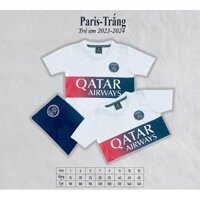 Áo Bóng Đá Trẻ Em – Tuyển PSG Trắng 23