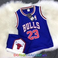 Áo bóng rổ BULL CHICAGO 23 màu xanh dương