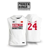 Áo Bóng Rổ Khởi Động Hoodie Việt Nam Basketball – Hoodie For WarmUp