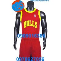 ÁO BÓNG RỔ NBA BULL ĐỎ