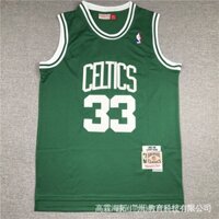 Áo Bóng Rổ NBA jersey Celtics Số 33 birds Mùa Xanh Lá Mùa 2020 7 Kiểu Lựa Chọn VGap Ocwh FA3Y