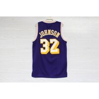 Áo Bóng Rổ Nba Lakers 32 Màu Đen Cá Tính# Johnson Magic Johnson 11.26 Đẹp