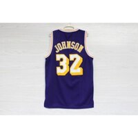 Áo Bóng Rổ Nba Lakers 32 Màu Đen Cá Tính# Johnson Magic Johnson 11.26