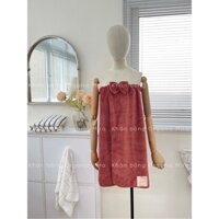 Áo bông tắm quây - Áo choàng tắm nữ spa