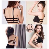 Áo Bra 3 Dây Có Đệm Ngực Không Gọng Mát Mỏng - Trắng