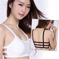 Áo Bra 3 Dây Tập Gym Hàng Nhập Khẩu Thái Lan Cho Các Chị 40-55kgÁo Bra Freesize Dành Cho Mọi Lứa Tuổi - Trắng,Free Size