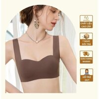 Áo Bra Không Đường May, Áo Lót Nữ Đúc Su Non Không Gọng, Áo Ngực Su Đúc, Mút Mỏng Hàng Cao Cấp RUBI SPORT