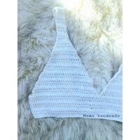 Áo Bra móc len,bikini đi biển