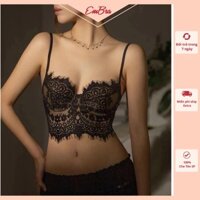 áo Bra ren hoa mỏng họa tiết hoa EBALB13