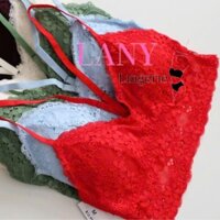 Áo Bra Ren Nữ Ren Sexy, Áo Bra Ren 2 Dây Siêu Đẹp có thể tháo mút