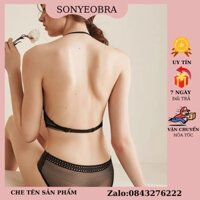 Áo bra ren SONYEOBRA áo lót U khoét lưng không gọng mút mỏng, hàng cao cấp