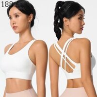 Áo bra tập gym mút đúc liền LULY SPORT, áo ngực thể thao form đẹp chất vải thun cao cấp đàn hồi tốt LULY