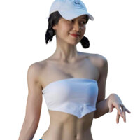 Áo Bra Yếm Tập Yoga Có Mút Nâng Ngực Gợi Cảm,Chất Vải LuLu Cao Cấp,Trắng/Xanh/Đen,Size S/M/L