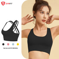 Áo bra yoga aerobic MTJWXK01, Áo bra nữ dây đan chéo lưng sexy chất liệu mềm mại xịn mịn