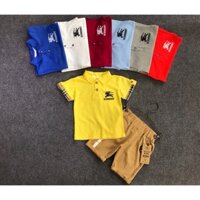 Áo burberry phối tay