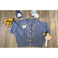 Áo cadigan len, áo khoác  nữ tay dài kiểu phong cách Hàn Quốc xiaozhainv 2022