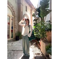 Áo cánh kẻ sọc đục lỗ mát mẻ có ren tua rua Áo dệt kim chống nắng loại mỏng mẫu mới mùa hè cho Nữ Phối Áo giáp đan kim QJ8T